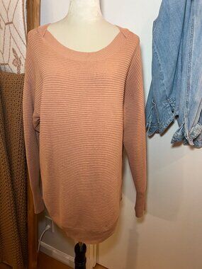 Offline by Aerie Ribbed Sweater — Tan